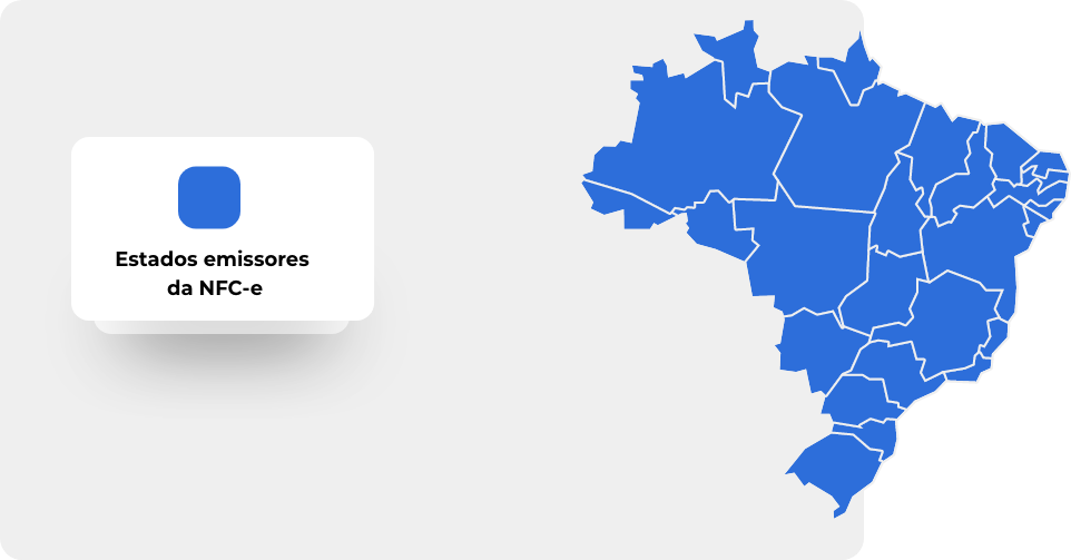 Imagem ilustrativa da NFC-e no Brasil